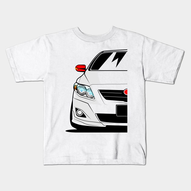 Corolla Altis 2009 Kids T-Shirt by gaplexio